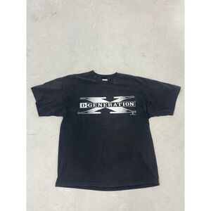 Vtg 1997 WWF D-Generation X Shirt XL Hyland Tag DX Wrestling 90s faded